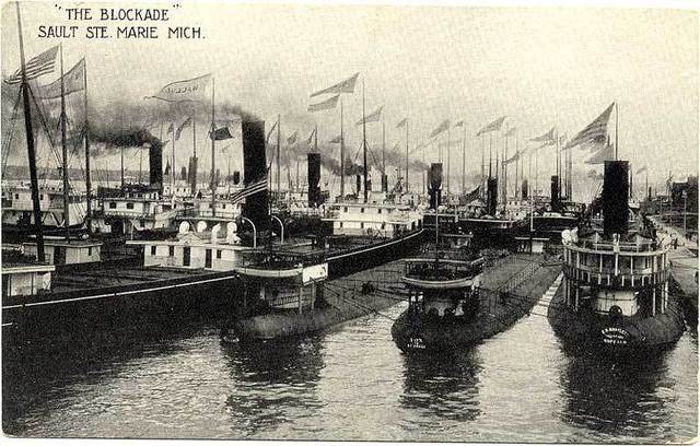 Britain Blockades American Ports