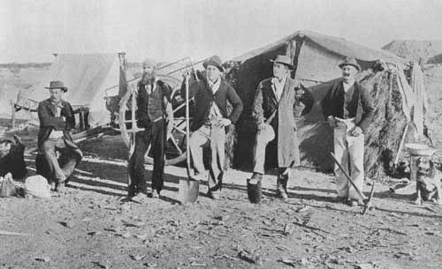 Who brought canaries?