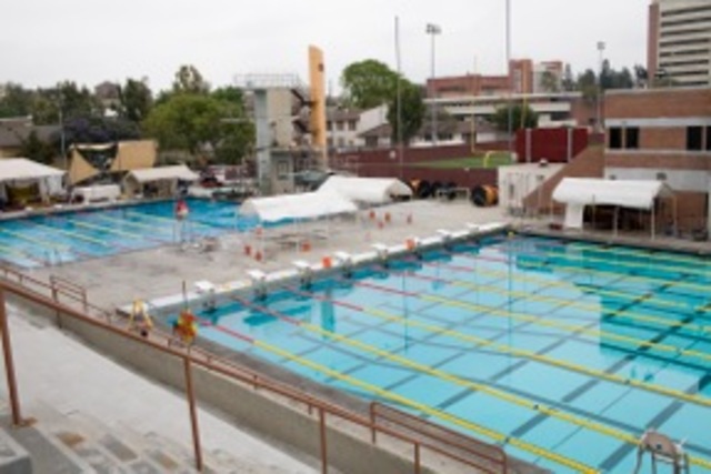 Moveable Bulkhead at Los Angeles Olympics