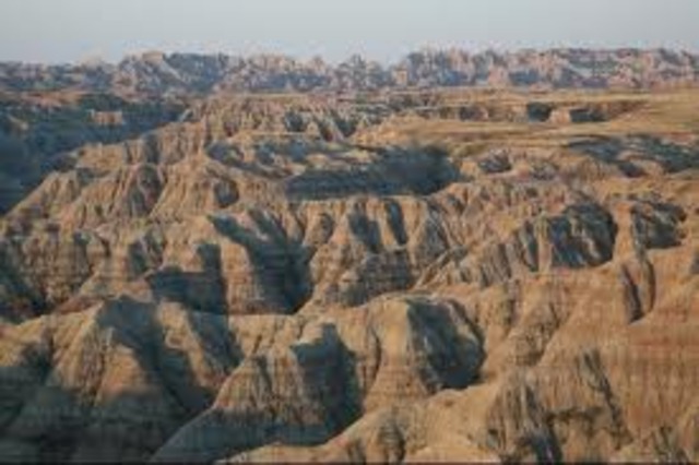 The Badlands National Park , SD