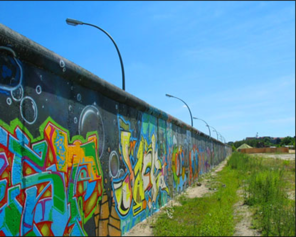 The Berlin Wall was opened