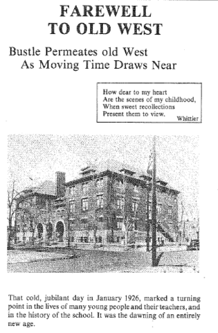 Farewell to Old West