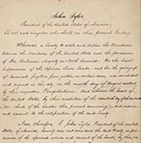 Webster-Ashburton Treaty