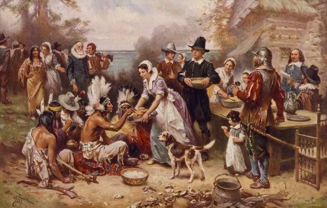 The first Thanksgiving