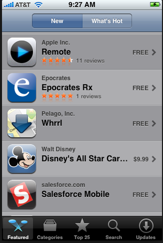 iPhone App Store