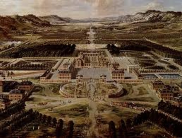 King Louis XIV orders Versailles to be built