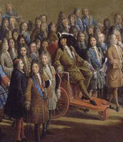 Louis XIV dies