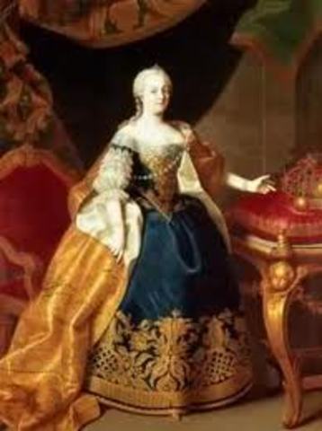 Maria Theresa succeeded her father