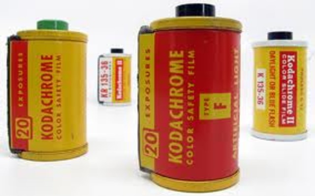 Kodrachrome film was released.