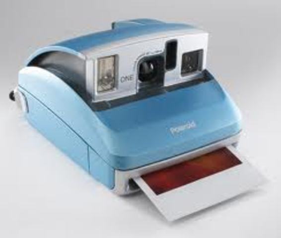 Polaroid camera appeared by Edwin Land.