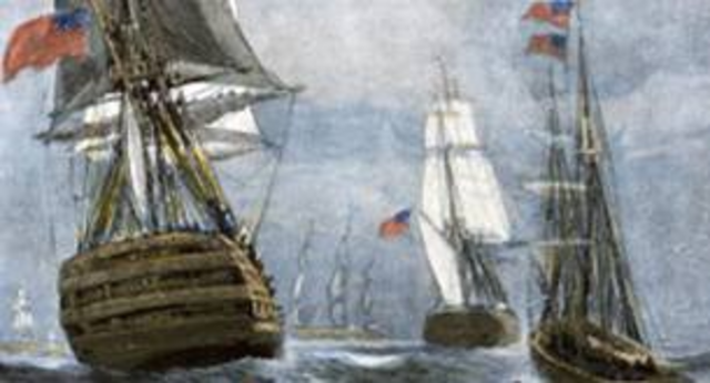 Britain Blocks American Ports