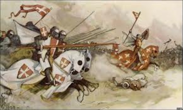 The Franks fight for Christianity