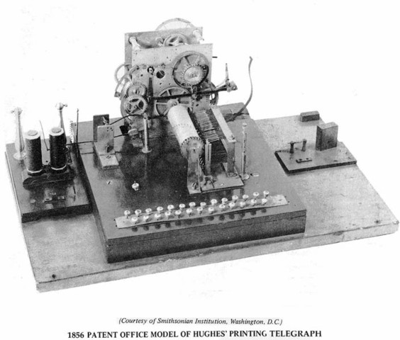 Sincronization of the Teleprinter
