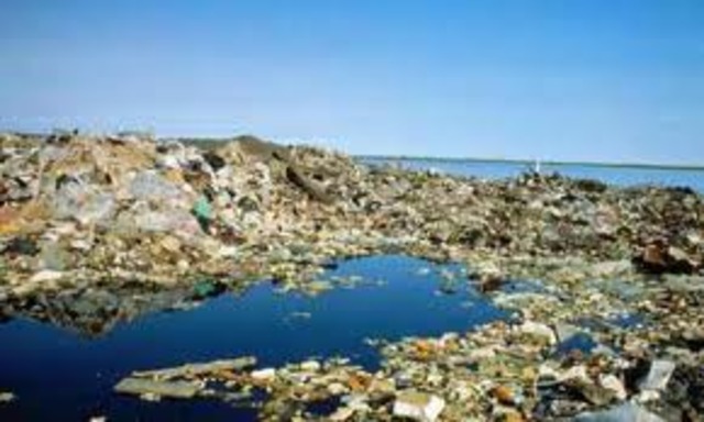 The Ocean Dumping Ban Act is passed.