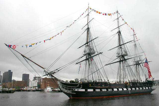 Uss constitution scores a victory.