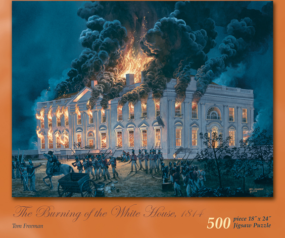 Washington D.C is attacked and burned