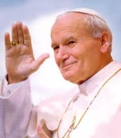 Pope John Paul dies