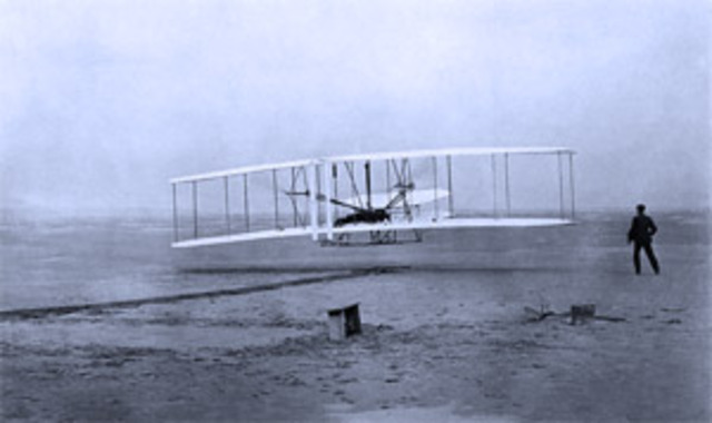 Wright  Brothers invent the first plane
