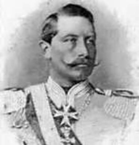 William II becomes Kaiser of Germany