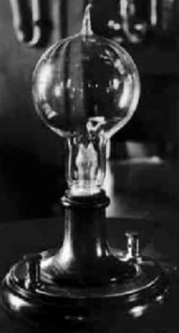 Electtric Lightbulb Is Invented