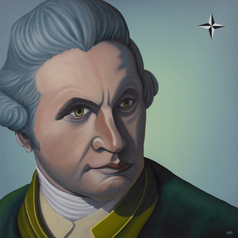 Captain Cook arrives in Botany Bay