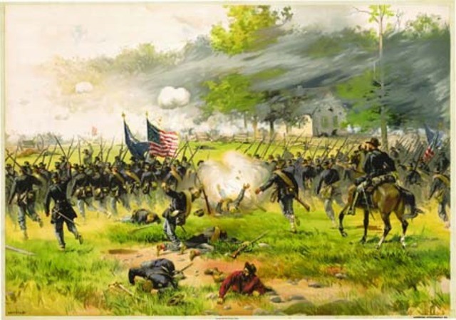 The start of the American Civil War