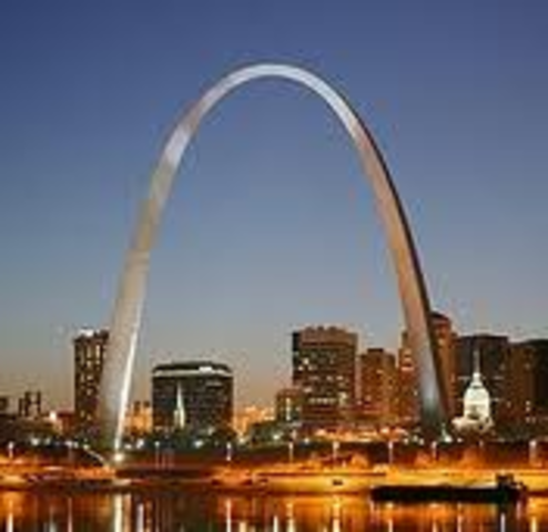 I traveled in St. Louis