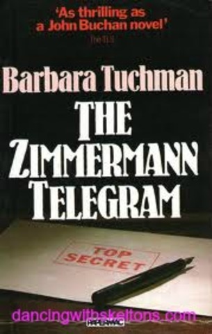 U.S. intercepts German telegram