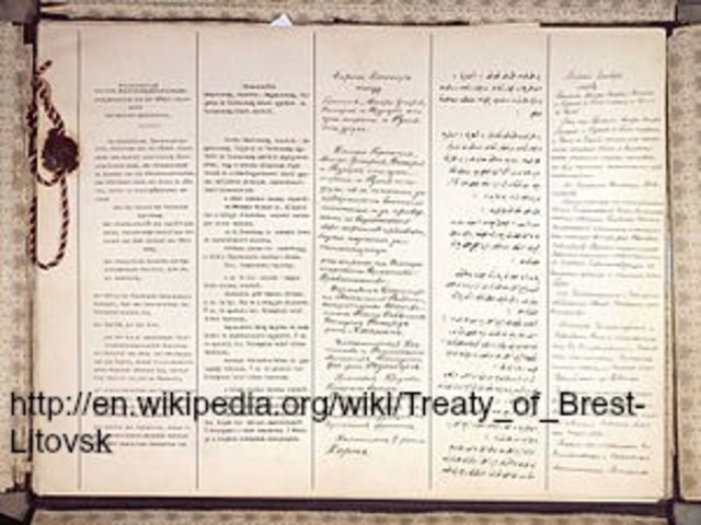 Treaty of Brest-Litovsk