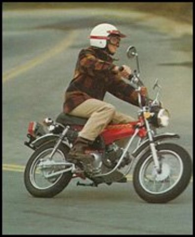 first dirtbike drove sussfully.