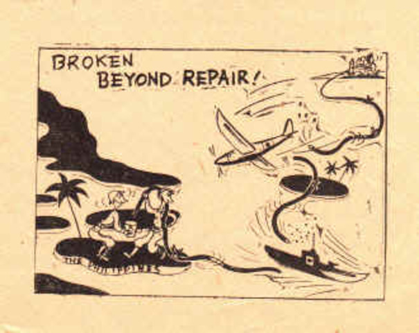 Relations between Japan and America Broken