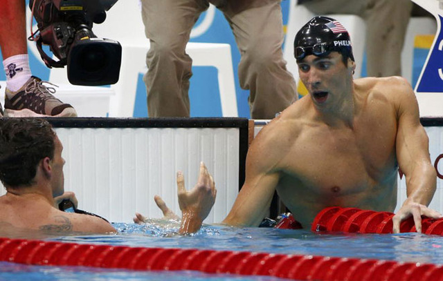 Medalla de oro para Phelps