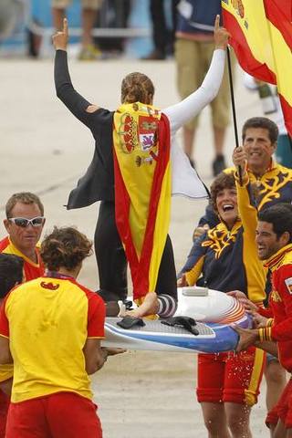 Marina Alabau consigue el primer oro español