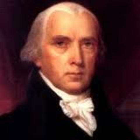 Presient Madison takes office