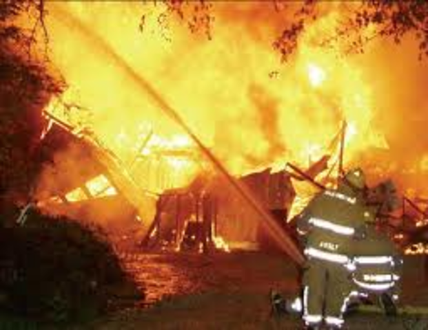 Washington was burned