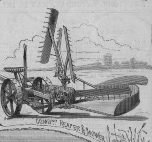 Cyrus McCormick - Harvesting Machine Reaper