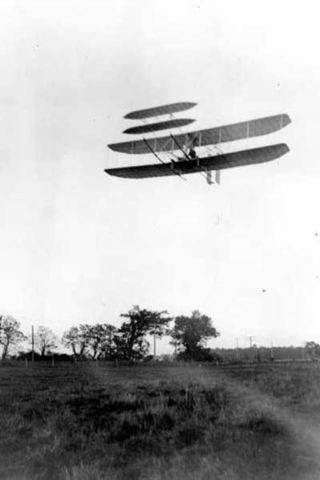 First practical airplane was flown (Wright Flyer III)