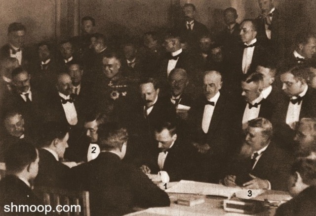 The Treaty of Brest-litovsk