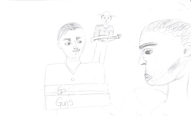 Africans are prohibited to own firearms.