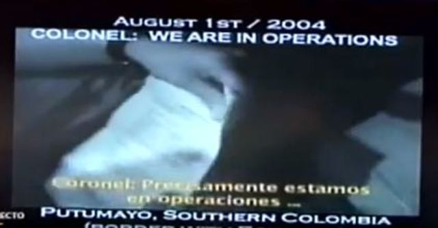 Detención de Hollman Morris en el río Putumayo