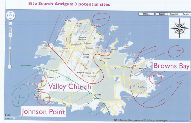 Feng Shui research shortlist sites Antigua