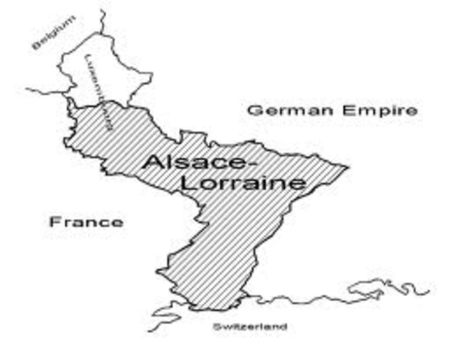 Alsace Lorraine is conquered