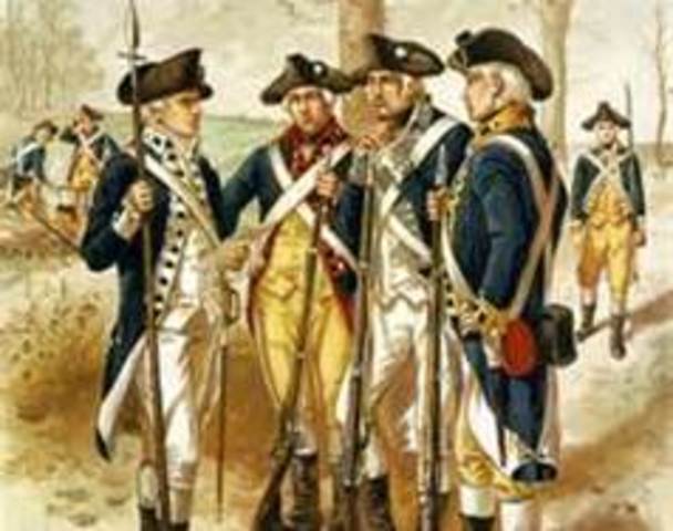 Jackson enlists in the Revolutionary Army