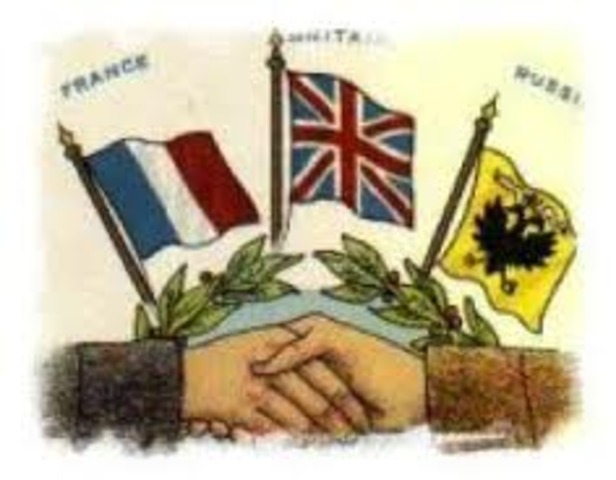 Triple Entente (Russia, Britain and France)
