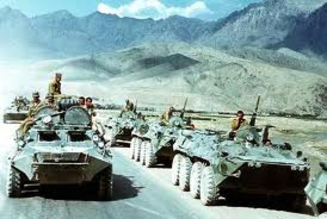 My uncle Went to afganistan