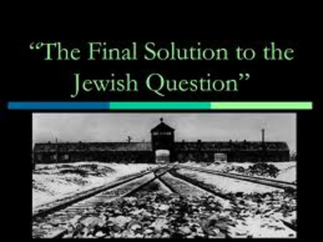 Fifteen Nazi and government leaders meet at Wannsee, a section of Berlin, to discuss the "final solution to the Jewish question".