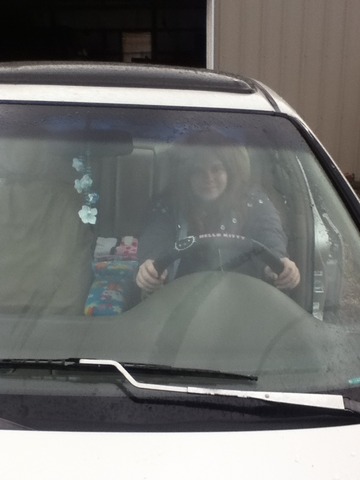 First time I drove a car