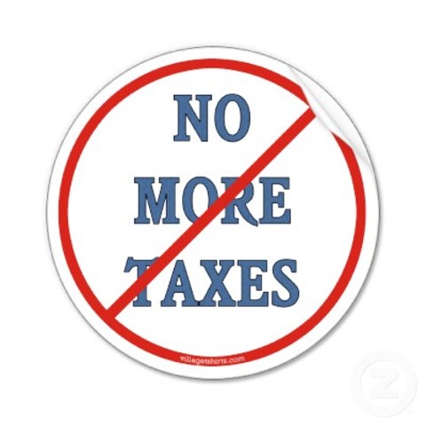 People Don't like taxes