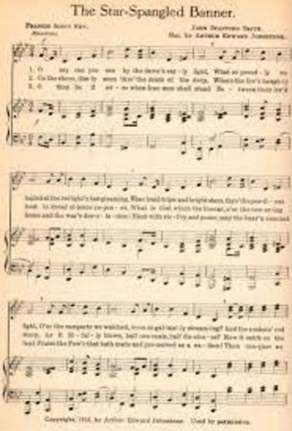 Writing of the Star Spangled Banner