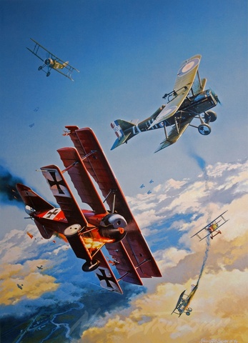 The Germans declare war